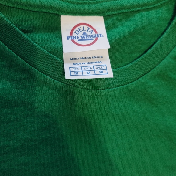 Green T-Shirt Funny 😁 (AQ3) - Picture 3 of 3